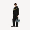 Sweats à capuche pour homme « Messy Spray » coupe moyenne, noir Sweats à capuche pour homme « Messy Spray » coupe moyenne, noir
