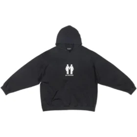 Sweats à capuche Pride coupe carrée « Noir » 651799TMVO31070