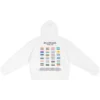 Sweats à capuche Pride, coupe carrée « White » 651799TMVO30904