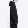 Sweats à capuche Qixi coupe ample « Black » 674986TLVC21070
