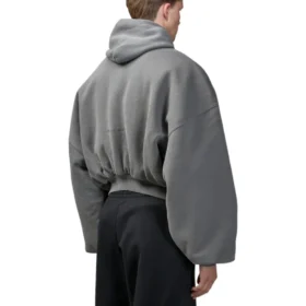 Sweats à capuche rond zippés Human Being « Gris foncé » 827153TSVB91441 Sweats à capuche rond zippés Human Being « Gris foncé » 827153TSVB91441