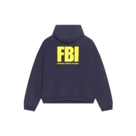Sweats à capuche réversibles « Year Of The Tiger FBI » « Navy » 681472TLVM44084
