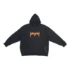 Sweats à capuche SBalenciaga Metallica coupe oversize « Black Orange » 697879TMV891055