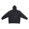 Sweats à capuche SBalenciaga Metallica coupe oversize « Black Orange » 697879TMV891055