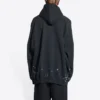 Sweats à capuche SBalenciaga Metallica coupe oversize « Black Orange » 697879TMV891055