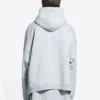 Sweats à capuche Slime coupe ample « Gris-vert » 674986TLVF21203