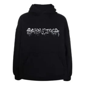 Sweats à capuche Slime coupe large « Noir » 674986TLVF21069