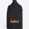 Sweats à capuche Speed Hunters Upside Down Oversized « Black Faded » 698156TMVD11000