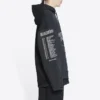 Sweats à capuche Speed Hunters Upside Down Oversized « Black Faded » 698156TMVD11000