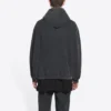 Sweats à capuche Sporty B coupe moyenne « Noir » 600583TLVA11070