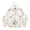 Sweats à capuche Tat, coupe moyenne « Off White Black » 770939TQVK13307