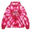 Sweats à capuche Tie-Dye pour la Saint-Valentin, coupe ample « Rouge » 675003TLVI86802