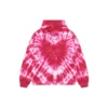 Sweats à capuche Tie-Dye pour la Saint-Valentin, coupe ample « Rouge » 675003TLVI86802