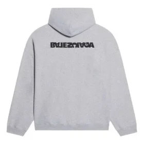 Sweats à capuche Turn coupe ample « Gris chiné noir » 674986TLVB41167