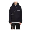 Sweats à capuche Turn coupe ample « Noir » 674986TLVB49034