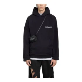 Sweats à capuche Turn coupe ample « Noir » 674986TLVB49034