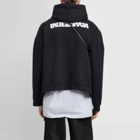 Sweats à capuche Turn coupe ample « Noir » 674986TLVB49034