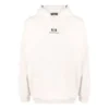 Sweats à capuche Unity coupe ample « Light Beige Black » 674986TLVG19054
