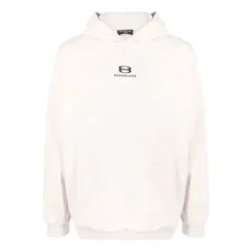 Sweats à capuche Unity coupe ample « Light Beige Black » 674986TLVG19054