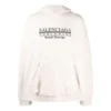 Sweats à capuche World Wide Logo Popover « Chalky White Black » 674986TLVA99054