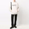 Sweats à capuche World Wide Logo Popover « Chalky White Black » 674986TLVA99054