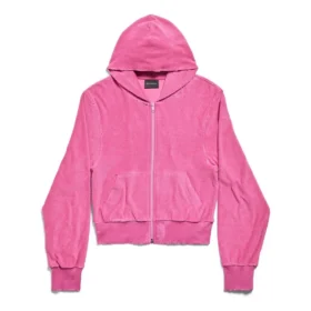 Sweats à capuche zippés ajustés BB Motel « Rose foncé » 791755TQVU85803 Sweats à capuche zippés ajustés BB Motel « Rose foncé » 791755TQVU85803