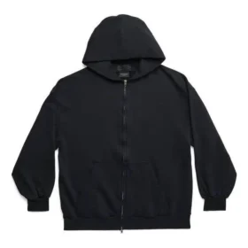 Sweats à capuche zippés avec boucle extérieure, coupe ajustée « Black Faded » 744454TOVF51055 Sweats à capuche zippés avec boucle extérieure, coupe ajustée « Black Faded » 744454TOVF51055