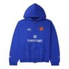 Sweats à capuche zippés avec logo « Bleu » 744457TSVG94011