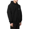 Sweats à capuche zippés avec logo brodé « Noir » 674719TLVH81070