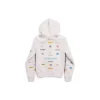 Sweats à capuche zippés Business English « Off White » 788243TQVH69016