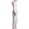 Sweats à capuche zippés Business English « Off White » 788243TQVH69016