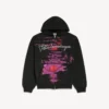 Sweats à capuche zippés « Dream » pour femme, noir