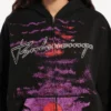 Sweats à capuche zippés « Dream » pour femme, noir