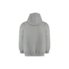Sweats à capuche zippés en jersey de coton vieilli « Grey » 744454TOVV91241