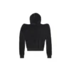 Sweats à capuche zippés à encolure ronde « Black » 767880TNV611000