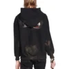 Sweats à capuche zippés Gaffer, coupe ajustée « Noir Blanc Rouge » 720424-TNVK5-1089