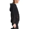 Sweats à capuche zippés Gaffer, coupe ajustée « Noir Blanc Rouge » 720424-TNVK5-1089
