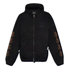Sweats à capuche zippés Heavy Metal « Noir » 744455TOVD81055