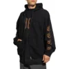 Sweats à capuche zippés Heavy Metal « Noir » 744455TOVD81055