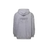 Sweats à capuche zippés imprimés, coupe ajustée « Gris » 744454TOVN41167