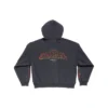 Sweats à capuche zippés Offshore, coupe moyenne « Black Faded » 770939TPVM91568