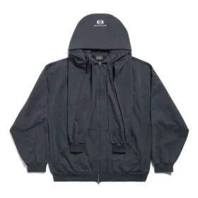 Sweats à capuche zippés oversize « Black » de la collection Icon Incognito d’Unity Sports 794030TQVB24372