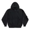 Sweats à capuche zippés oversize Paris Moon « Noir » 744444TOVE51055