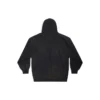Sweats à capuche zippés Paris, coupe ajustée « Black Faded » 744454TOVI41055
