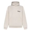 Sweats à capuche zippés « Political Campaign » « Light Beige » 739024TKVI99711