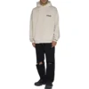 Sweats à capuche zippés « Political Campaign » « Light Beige » 739024TKVI99711