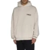 Sweats à capuche zippés « Political Campaign » « Light Beige » 739024TKVI99711