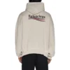 Sweats à capuche zippés « Political Campaign » « Light Beige » 739024TKVI99711