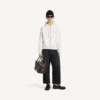 Sweats à capuche zippés pour homme, couleur blanche Sweats à capuche zippés pour homme, couleur blanche