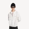 Sweats à capuche zippés pour homme, couleur blanche Sweats à capuche zippés pour homme, couleur blanche
